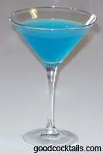 Blue Devil Cocktail Drink