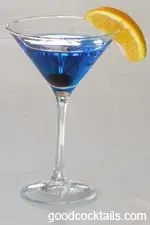 Blue Monday Cocktail Drink