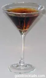 Brandy Vermouth Cocktail Drink