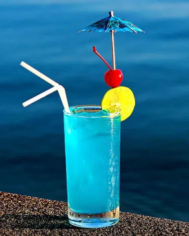 Caribbean Blue Drink