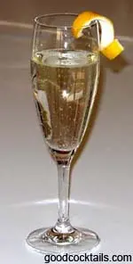 Champagne Cocktail Drink