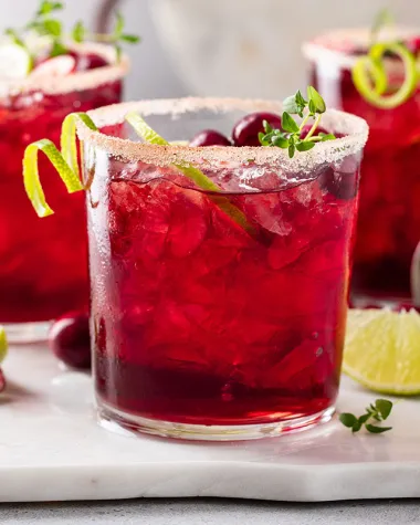 Cranberry Margarita Drink