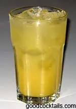 Malibu And Pineapple Drink