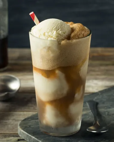 Root Beer Float (Non-Alcoholic) Drink