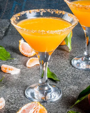 Tangerine Margarita Drink